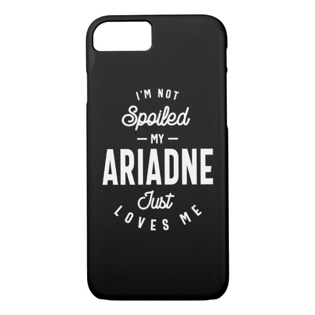 Ariadne Personlig Namn Birthday Gift Case-Mate iPhone Skal (Baksida)