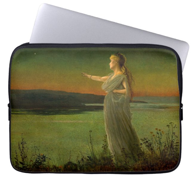 Ariadne vid Naxos John Atkinson Grimshaw Laptop Fodral (Framsidan)