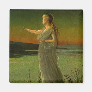 Ariadne vid Naxos John Atkinson Grimshaw Magnet
