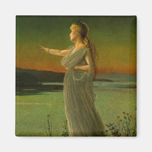 Ariadne vid Naxos John Atkinson Grimshaw Magnet (Framsidan)