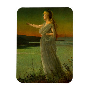 Ariadne vid Naxos John Atkinson Grimshaw Magnet