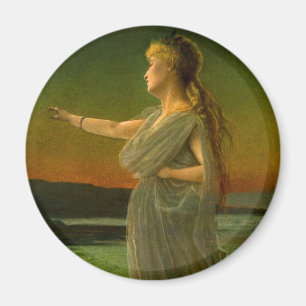Ariadne vid Naxos John Atkinson Grimshaw Magnet