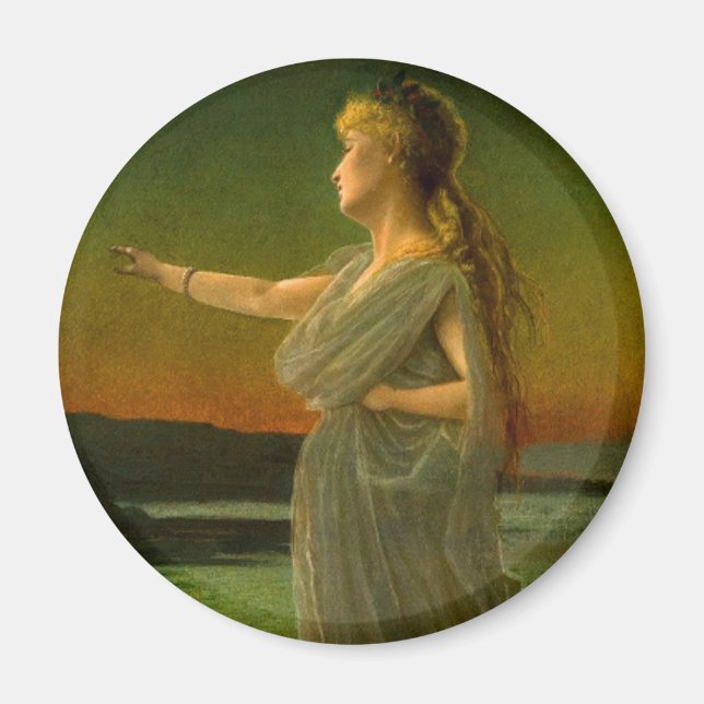 Ariadne vid Naxos John Atkinson Grimshaw Magnet (Framsidan)