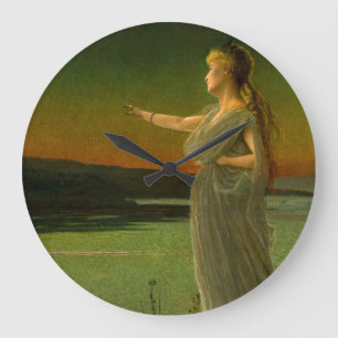 Ariadne vid Naxos John Atkinson Grimshaw Stor Klocka