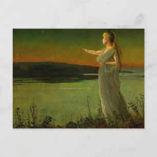 Ariadne vid Naxos John Atkinson Grimshaw Vykort