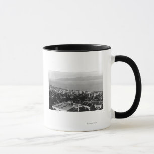Arial beskådar av Astoria, Oregon fotograferar Mugg