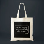 ARIANA Citat Personlig Namn Funny Birthday Gift Tygkasse<br><div class="desc">ARIANA Quote Personlig Namn Funny Birthday Gift Idea</div>