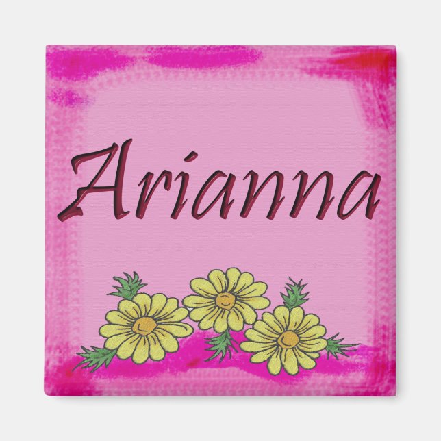 Arianna Daisy Magnet (Framsidan)