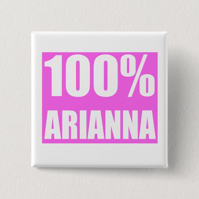 Arianna namn 100 procent knapp (Framsida)
