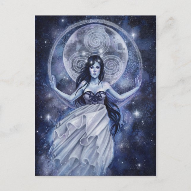 Arianrhods Himlar Vykort (Framsida)