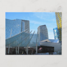 Arias fontän och arkitektur i Las Vegas