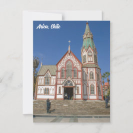 Arica, Chile, Cathedral Vykort