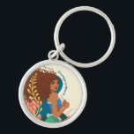 Ariel Courage i Vinkara Rund Silverfärgad Nyckelring<br><div class="desc">Låt din äventyrliga själ skina med den djärva och konstnärliga illustrationen av Ariel från Disneys lilla Sjöjungfru! Med en stiliserad, örontonad design fångar den här teckningen Ariels orädda natur när hon håller sin ikoniska dinglehopper med frasen "Courage in Vinkar" ovanför henne. Med flytande hår och vibrerande inslag under vatten är...</div>