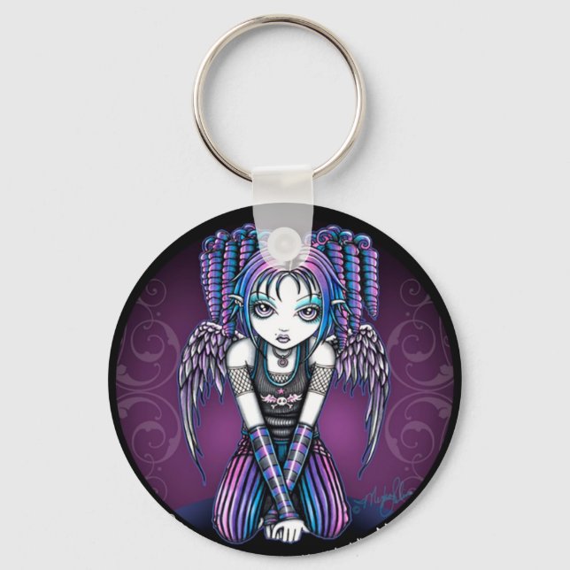 Ariel Emo Angel Keychain Nyckelring (Framsida)