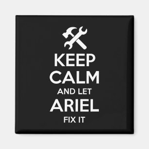Ariel Fix Citote Funny Birthday Personlig Namn G Magnet