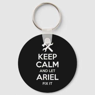 Ariel Fix Citote Funny Birthday Personlig Namn G Nyckelring