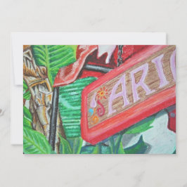 Ariel Greeting Card Tack Kort