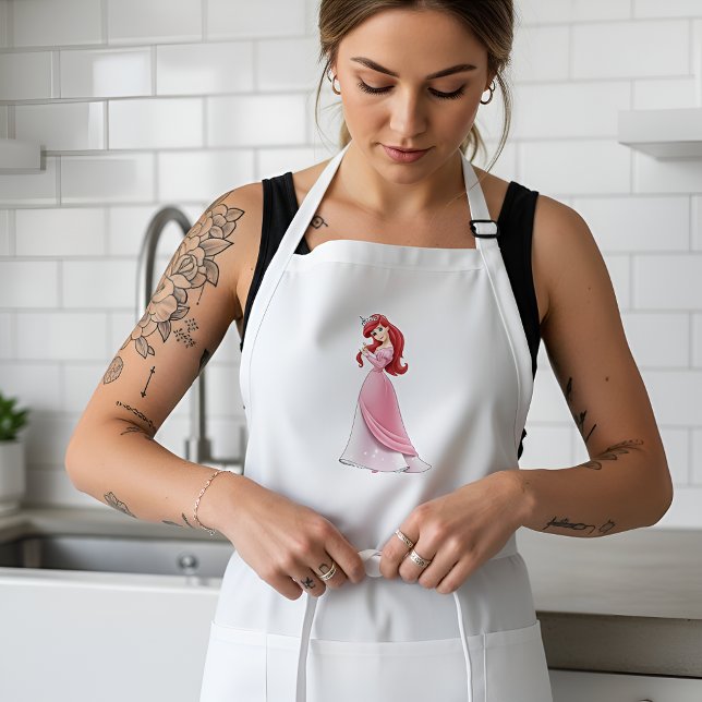 Ariel Long Apron Långt Förkläde (Skapare uppladdad)