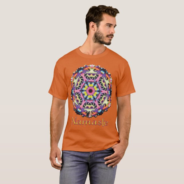 Ariel Namaste Kalejdoskop T Shirt (Hel framsida)