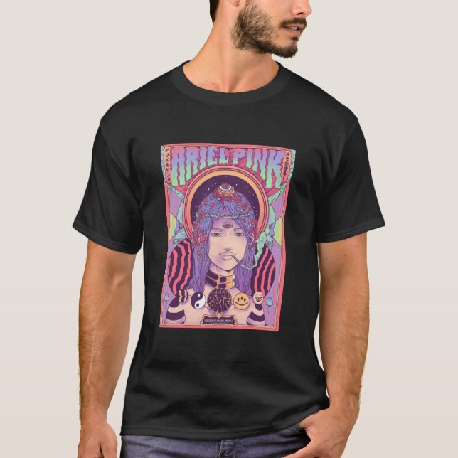 Ariel Rosa Pop Sten T Shirt (Framsida)