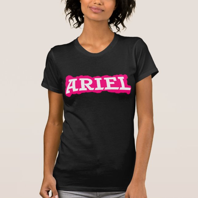 Ariel - rosamoln tee shirt (Framsida)
