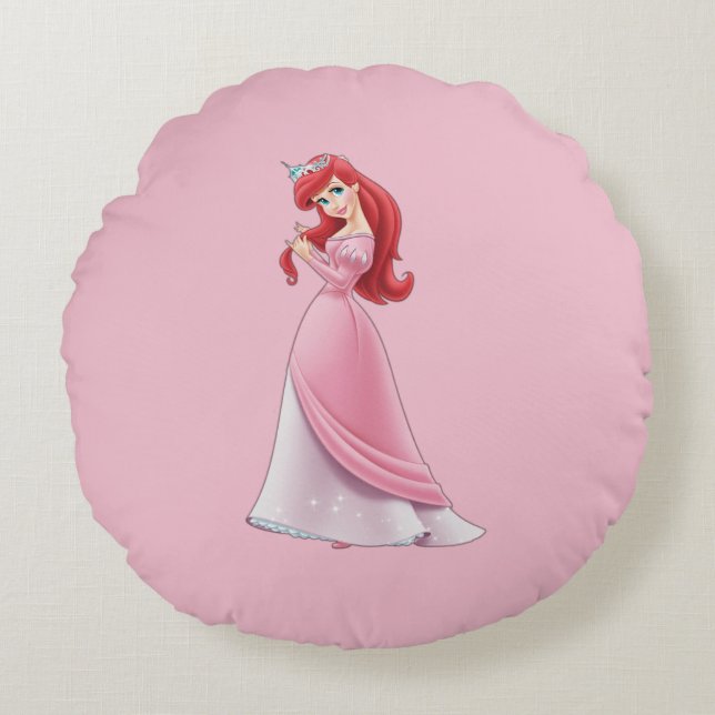 Ariel Round Pillow Rund Kudde (Framsidan)