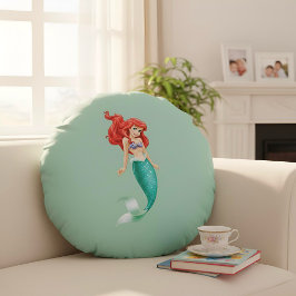 Ariel Round Pillow Rund Kudde