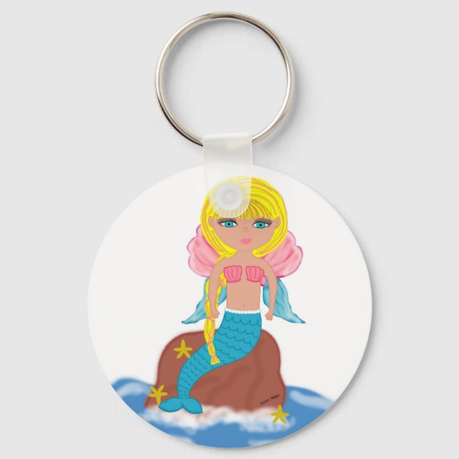 Ariel the Merfaery Keychain Nyckelring (Framsida)
