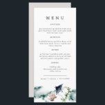 ARIEL Tropical Ocean Coral Manta Ray Beach Menu Meny<br><div class="desc">Den här menyn har vattenfärgshavets inslag,  inklusive korall och en manta-ray parad med en enkel och modern layout. Den här tropiska menyn är perfekten som tillägg till din vår,  sommar- eller fallstrandhändelse.</div>