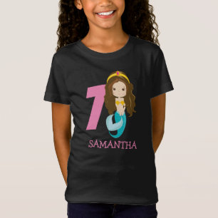 Ariel - vår lilla Sjöjungfru 7:e födelsedag T-Shir T Shirt