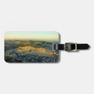 Ariel View of the Mount Olife Jersalem Israel Bagagebricka