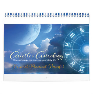 Arielles Astrology-Anpassningsbar-tryckt kalender