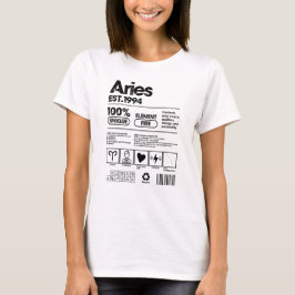 Aries 1994 t shirt