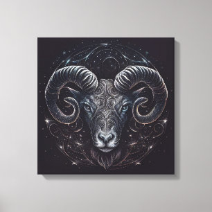 Aries - 21 mars-19 april-Kanvastrycket Canvastryck