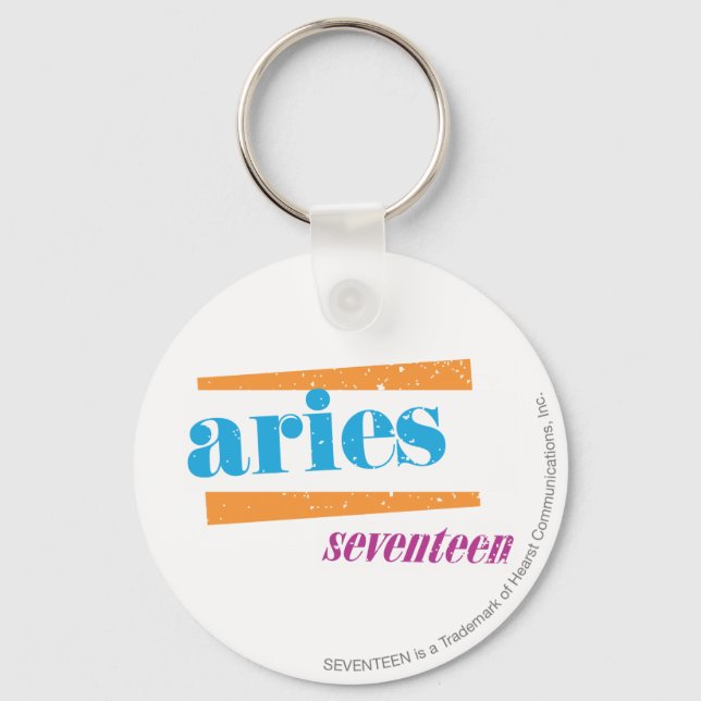 Aries Aqua Nyckelring (Framsida)
