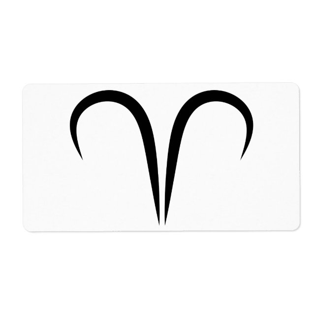 aries ares greek astrological symbol zodiac fraktsedel (Framsidan)