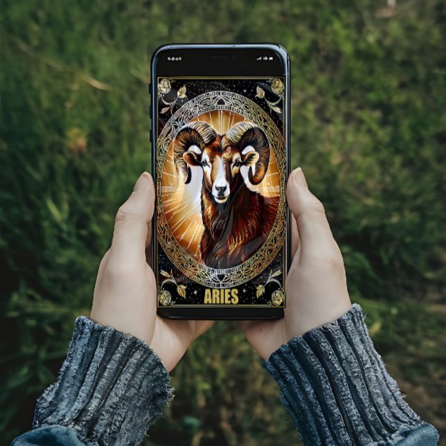 Aries astrologiska tecken poster (Skapare uppladdad)