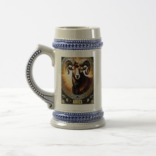 Aries astrologtecken sejdel (Vänster)