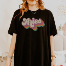 Aries Astrology Birthday Gift Zodiac Sign Retro