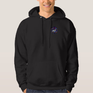 Aries Astrology Gothic Stached Glass M Hoodie