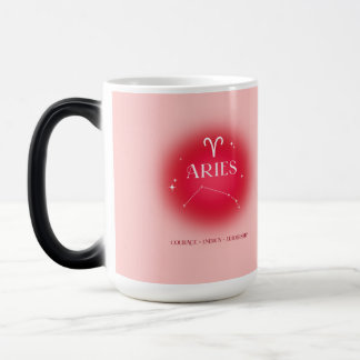 Aries aura magisk mugg