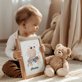 Aries Baby - Din lilla Ram Zodiac Nursery Poster