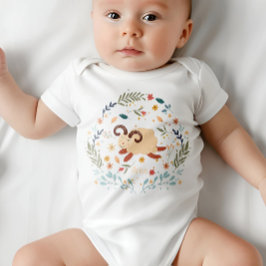 Aries Baby One Biet - Cute & Fierce - Zodiac Sign T Shirt