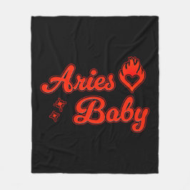 Aries baby polar blanket fleecefilt