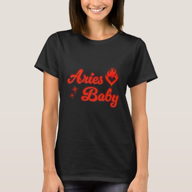 Aries baby t-shirt (Framsida)