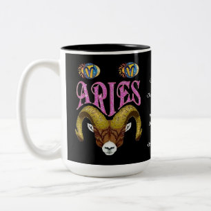 Aries Birth Sign Zodiac Mugg