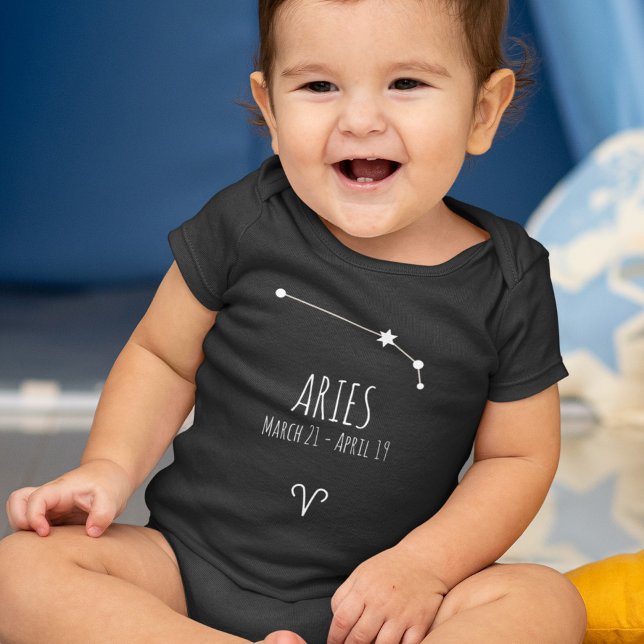 Aries Birth-tecken | Zodiac Constellation T Shirt (Skapare uppladdad)