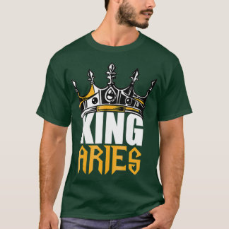 Aries Birthday Gifts Kung Aries Zodiac T Shirt