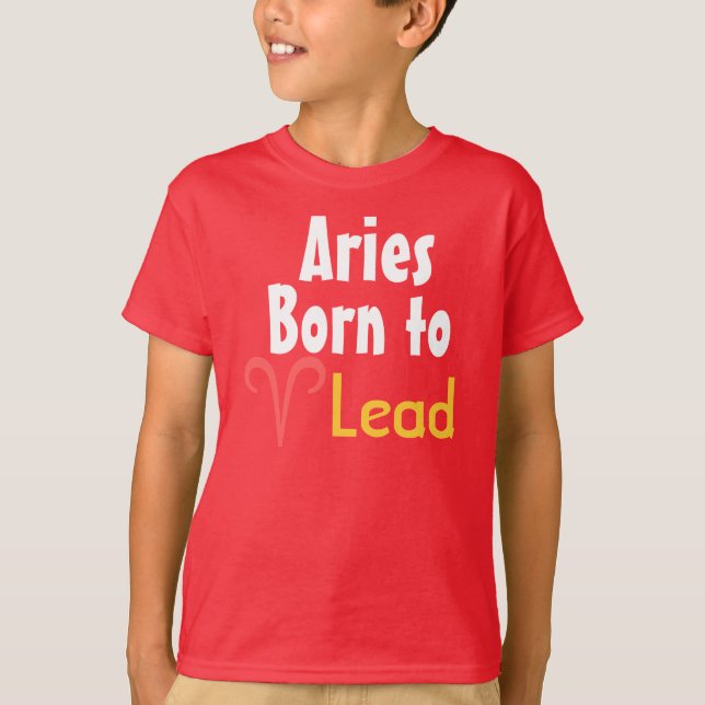 Aries Born till Lead Tröja (Framsida)