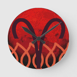 Aries Clock Rund Klocka